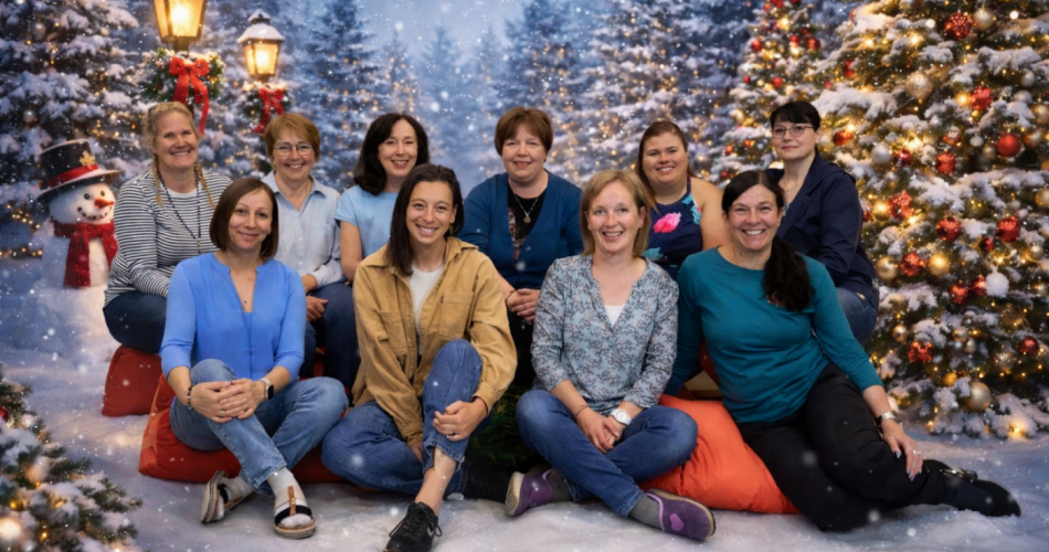 Weihnachtsbild Kindergarten